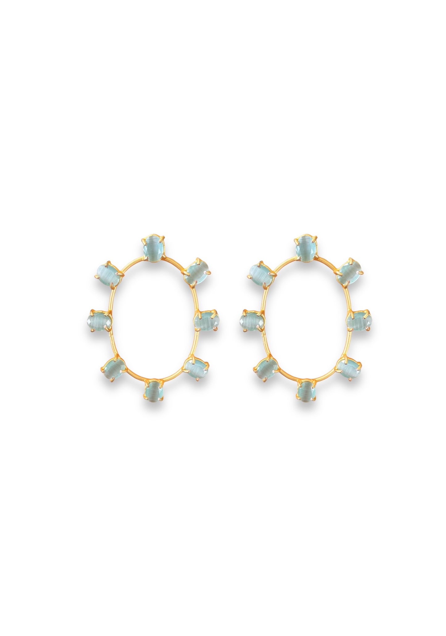 Oceanic Hoop Earrings