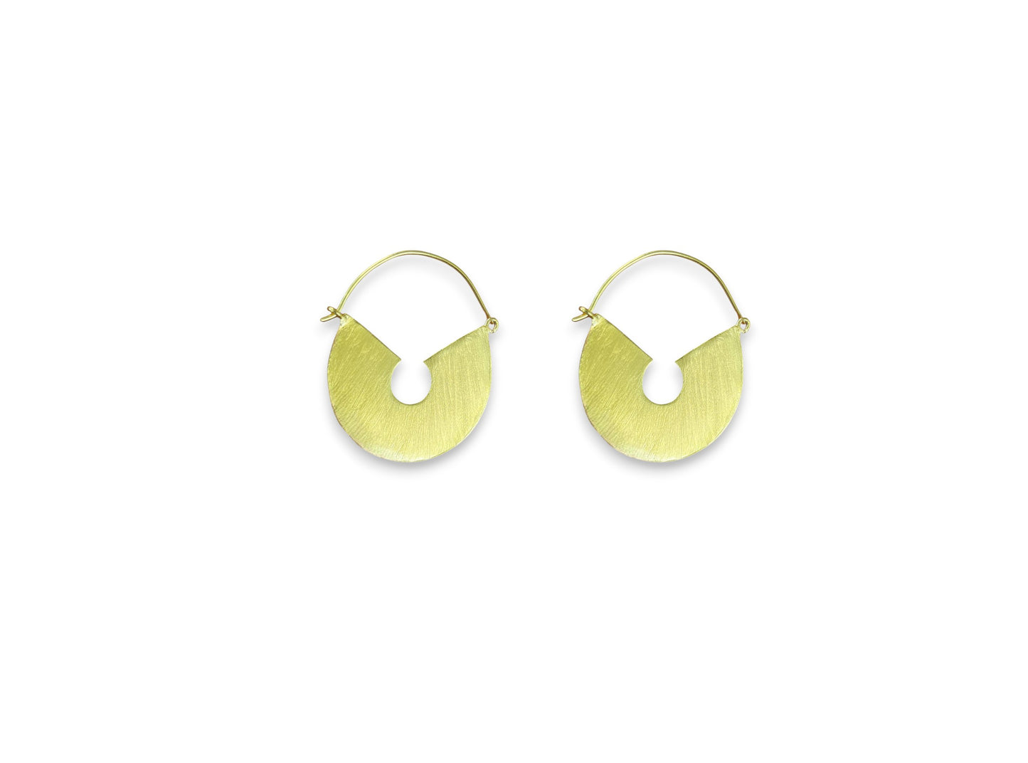 Sleek Golden Hoops