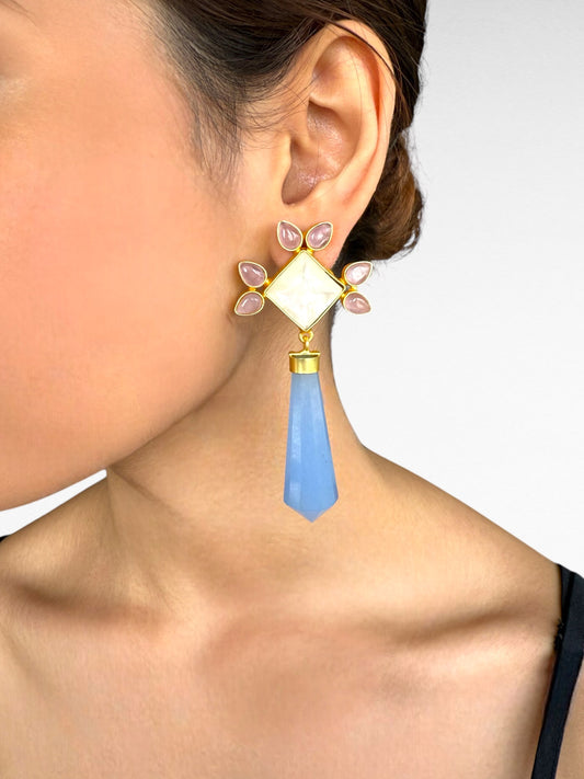 Blue Horizon Drop Earrings